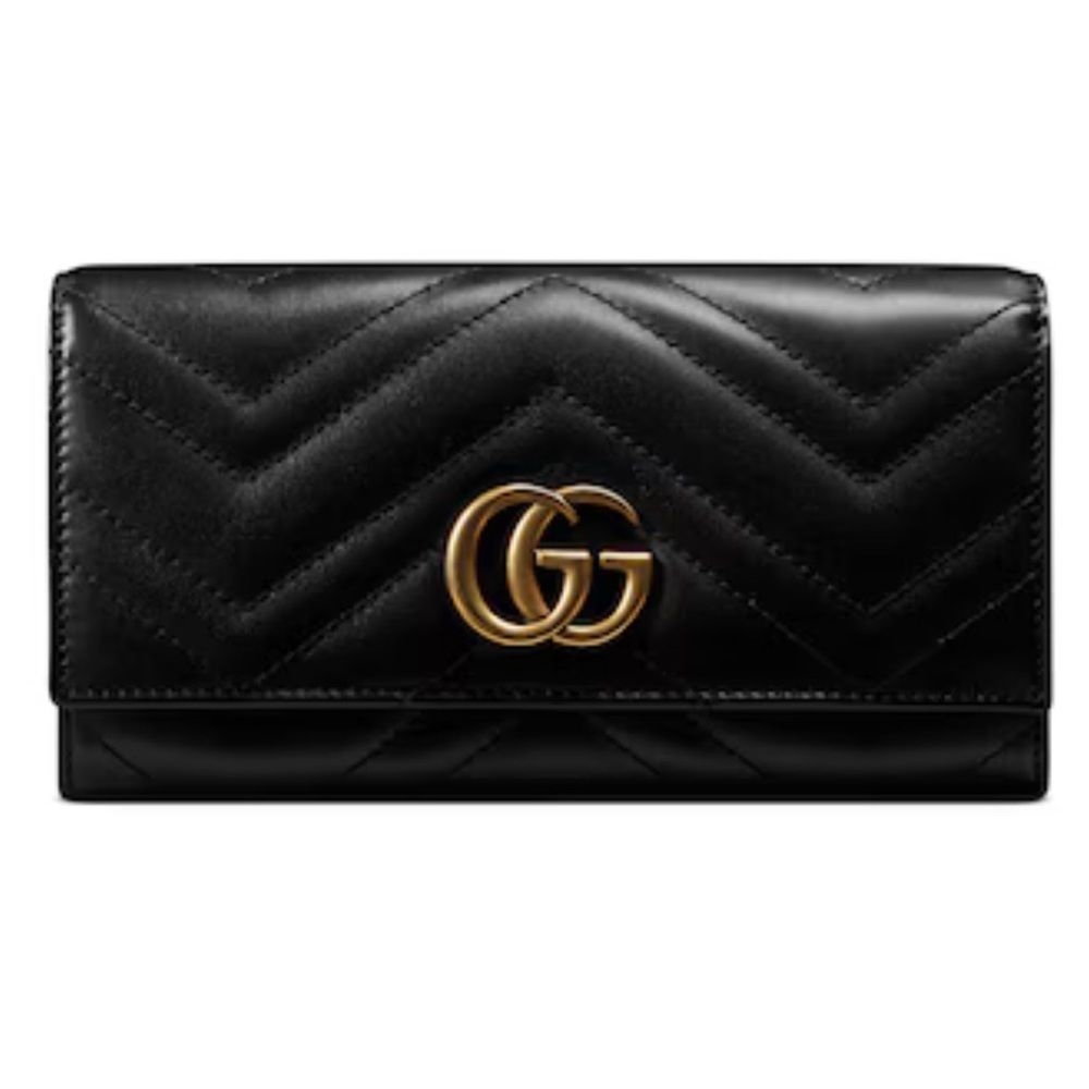 Gucci GG Marmont Continental Wallet; Mint Condition! Like New! Stunning!